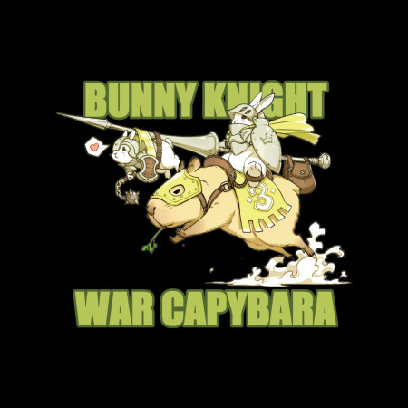 bunny knight X war capybara