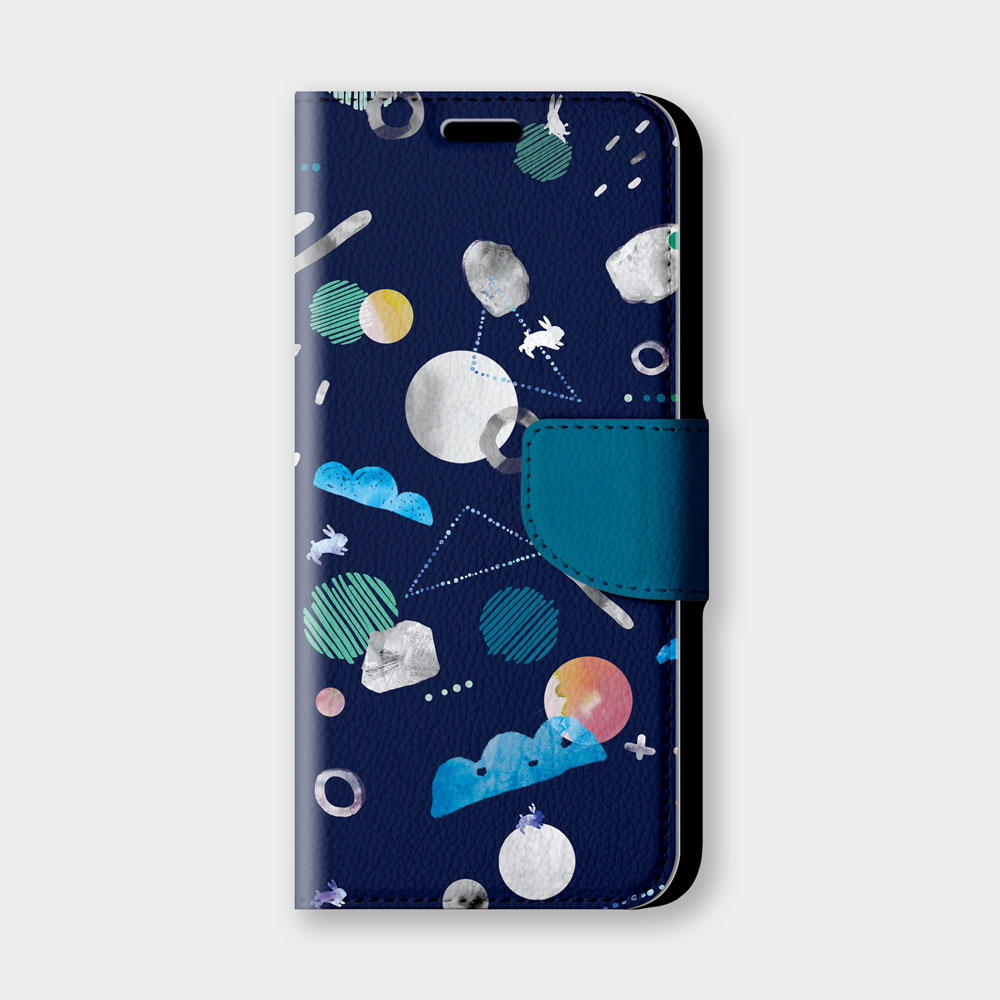 宇宙系列 詠夜手機翻蓋保護皮套