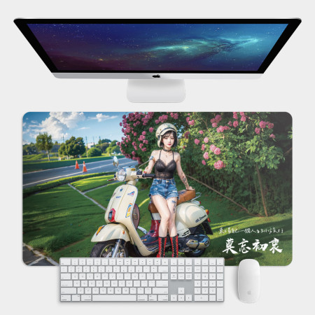 莫望初衷(客製化文字)電競滑鼠墊 桌墊 莫望初衷(客製化文字)電競滑鼠墊 桌墊