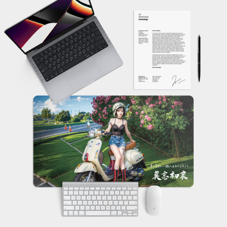 莫望初衷(客製化文字)電競滑鼠墊 桌墊 莫望初衷(客製化文字)電競滑鼠墊 桌墊