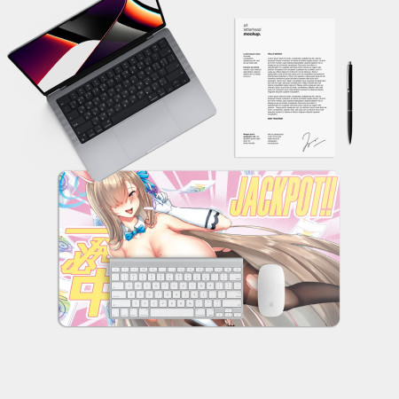 Lucky7 SSR必中滑鼠墊R18版