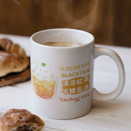 紅茶半糖去冰