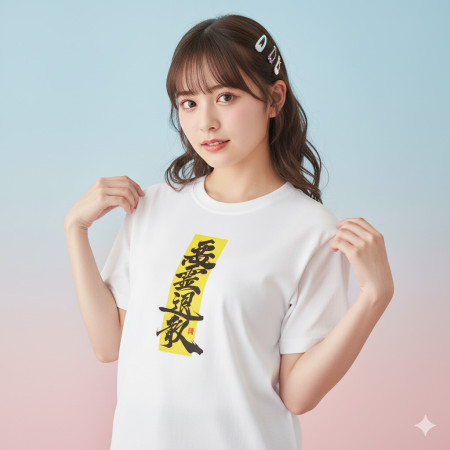 惡靈退散書法 TEE  惡靈退散書法 TEE