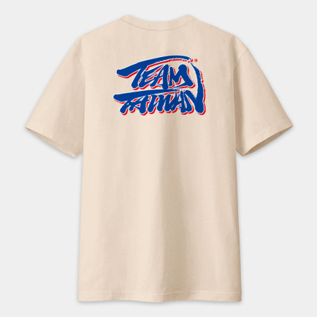 Team Taiwan 書法TEE(圖案在背面)