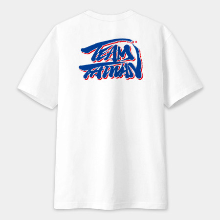 Team Taiwan 書法TEE(圖案在背面)