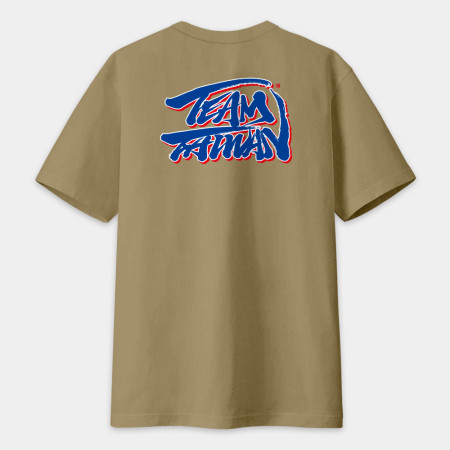 Team Taiwan 書法TEE(圖案在背面)