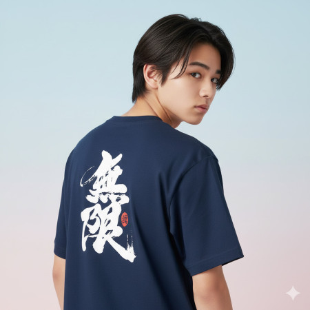 無限 書法 TEE（字在背面）