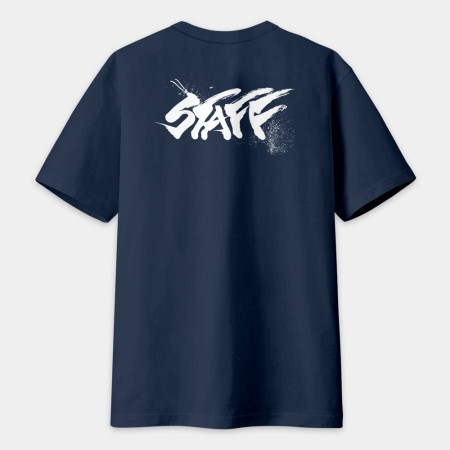 Staff 書法 TEE （字在背面）