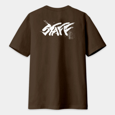 Staff 書法 TEE （字在背面）