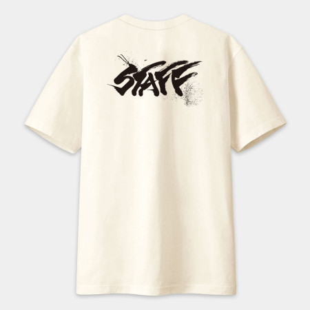 Staff 書法 TEE （字在背面）