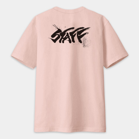 Staff 書法 TEE （字在背面）
