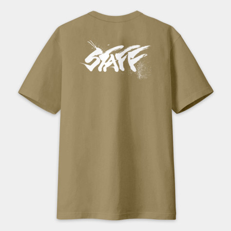 Staff 書法 TEE （字在背面）