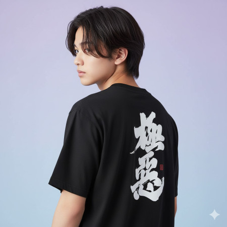 極惡書法 TEE（字在背面）