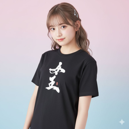 女王 愛妻 寶貝 書法 TEE