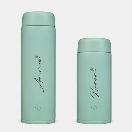 小花 愛心圖示 客製化英文名