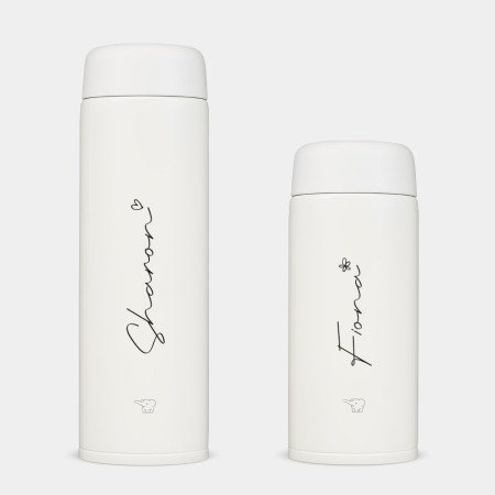 小花 愛心圖示 客製化英文名