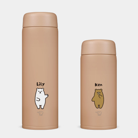 站立熊熊（可客製化文字）