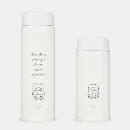 雷雕 小熊愛心 客製化英文名