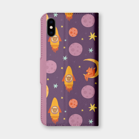 熊熊星空手機翻蓋保護皮套 熊熊星空手機翻蓋保護皮套