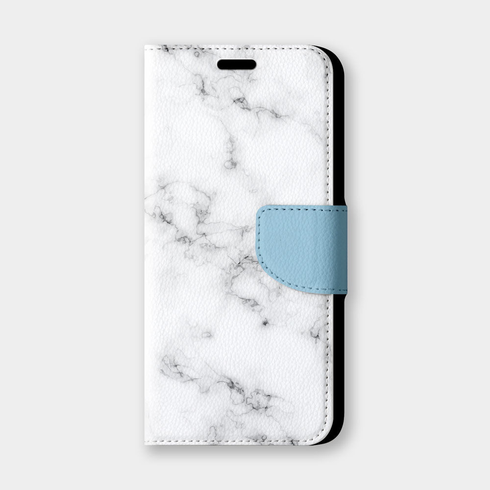 灰藍邊大理石手機翻蓋保護皮套 灰藍邊大理石手機翻蓋保護皮套