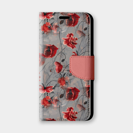 復古紅花