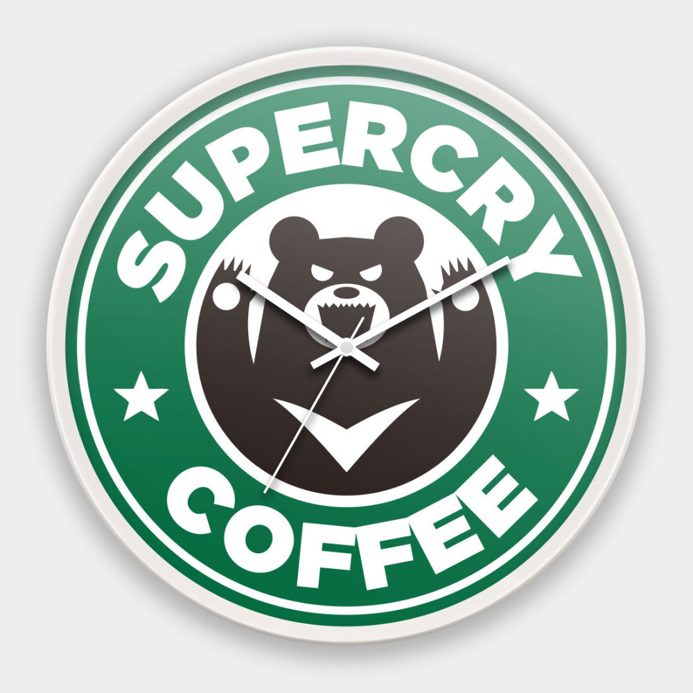 Super Cry Coffee（客製化文字）