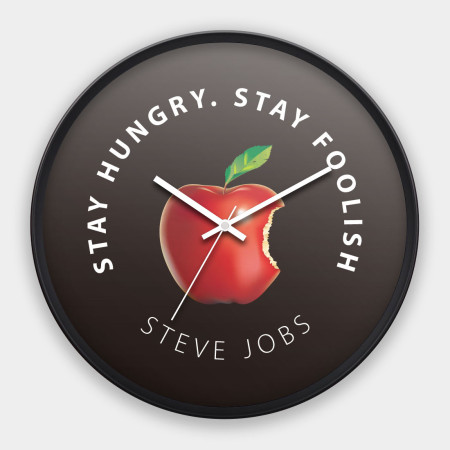 Stay hungry. Stay foolish.