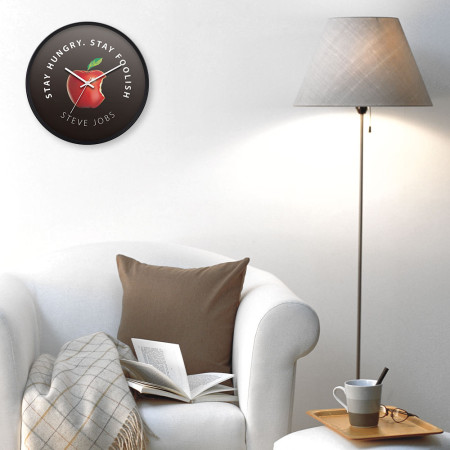 Stay hungry. Stay foolish. Stay hungry. Stay foolish.