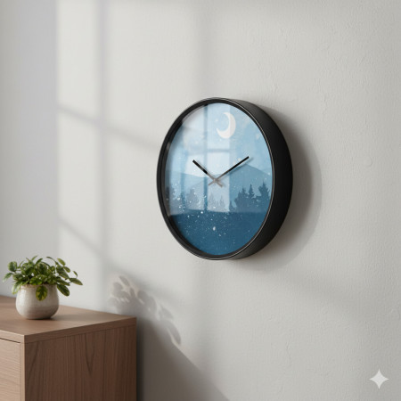 藍色雪景 藍色雪景