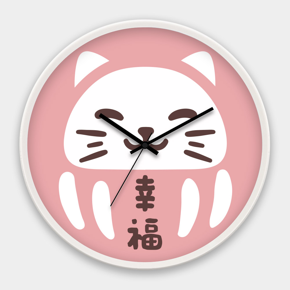 粉色達摩貓