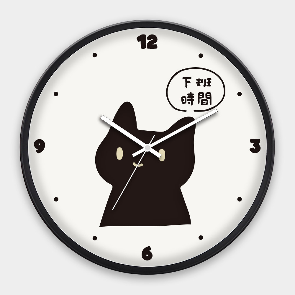 黑貓（可客製化文字）