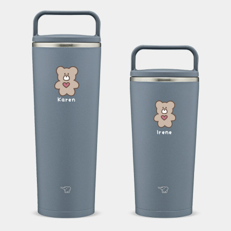 小熊愛心 客製化文字
