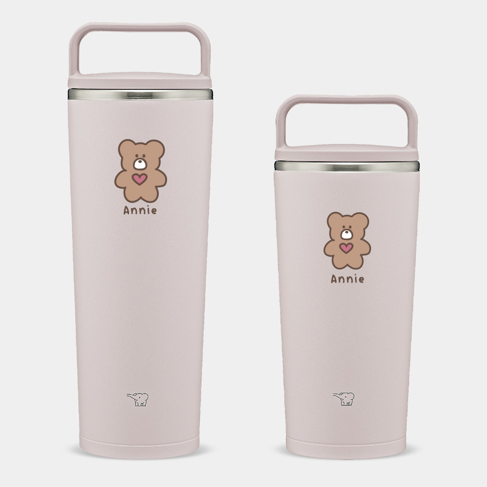 小熊愛心 客製化文字