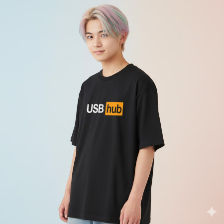 USB hub（客製化文字）