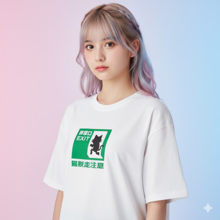 貓脫走注意