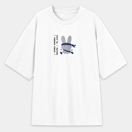 運動兔兔（ 數字可客製化）