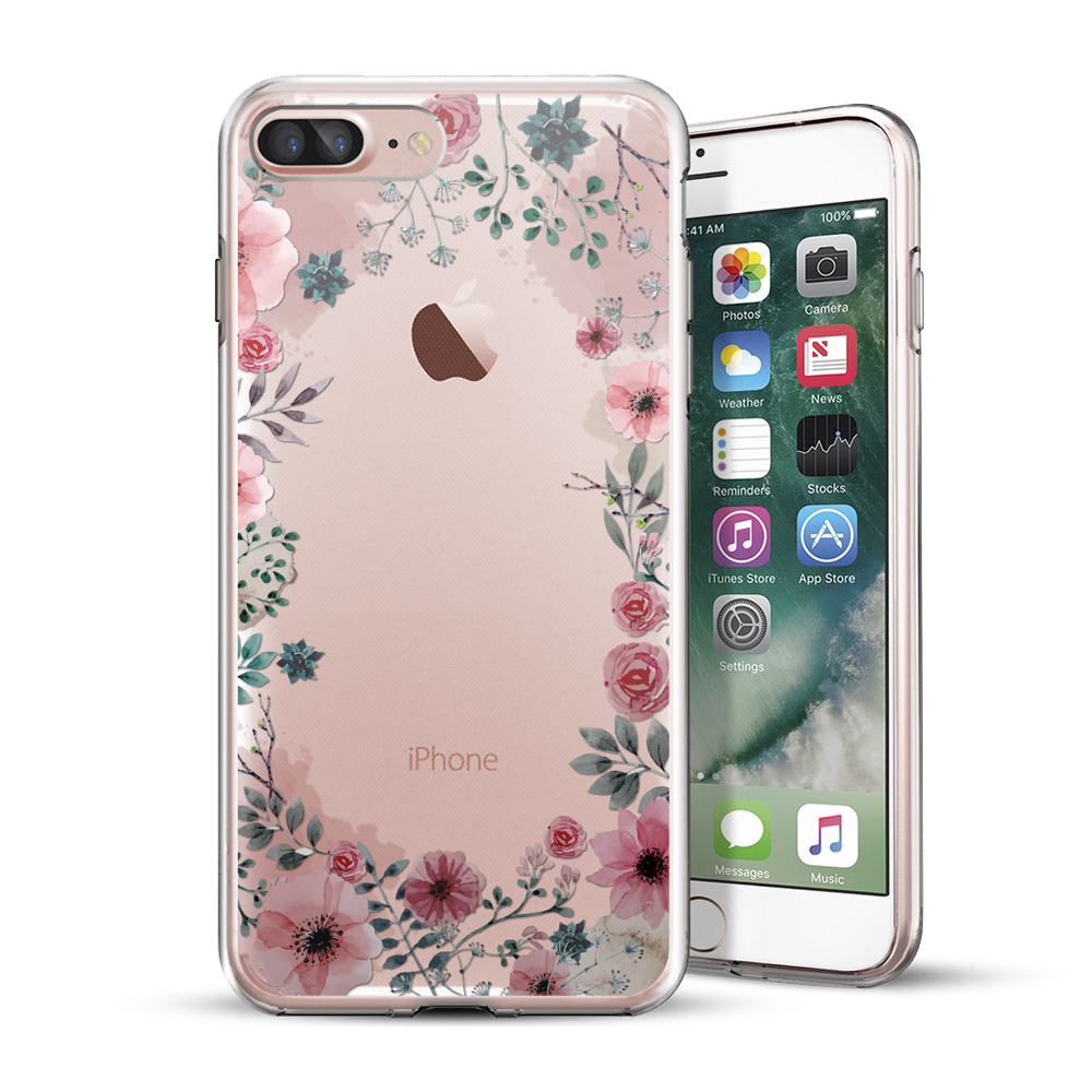 iPhone 5/6/7/Plus 原創保護殼：花園