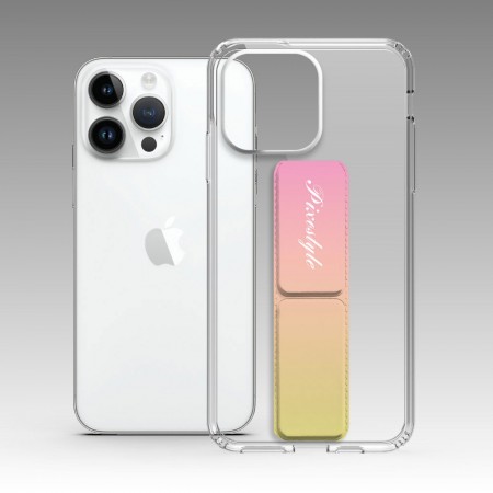 粉黃漸層 客製化文字 粉黃漸層 客製化文字