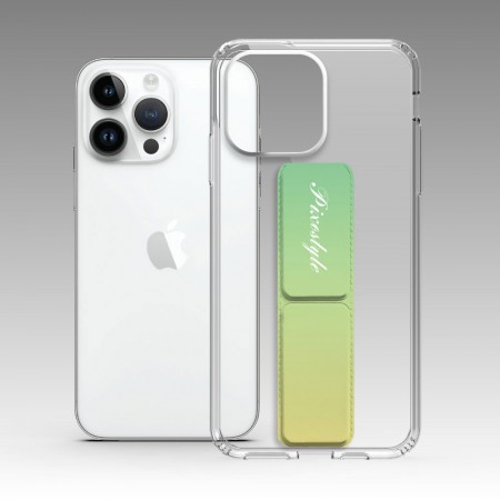 綠黃漸層 客製化文字