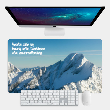 自由就像空氣（文字可客製化）