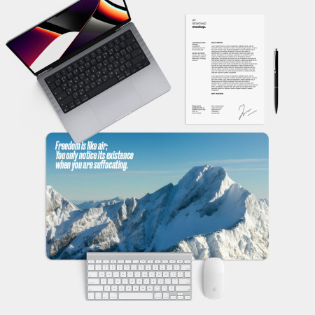 自由就像空氣（文字可客製化）