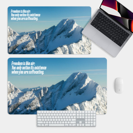 自由就像空氣（文字可客製化）