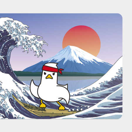 富士山沖浪鴨 富士山沖浪鴨