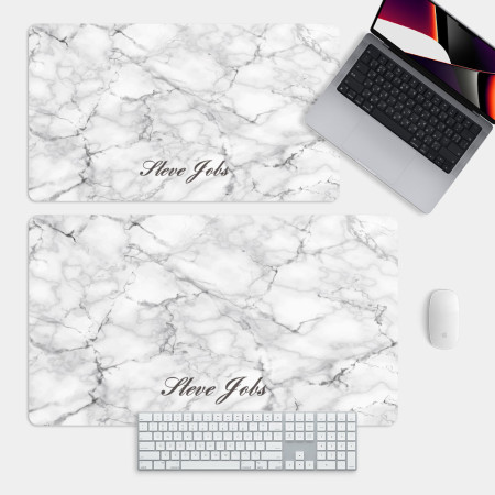 客製化英文名 白色大理石