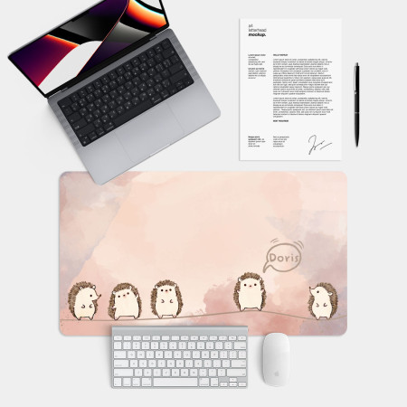 客製化英文名 刺蝟排排站 客製化英文名 刺蝟排排站