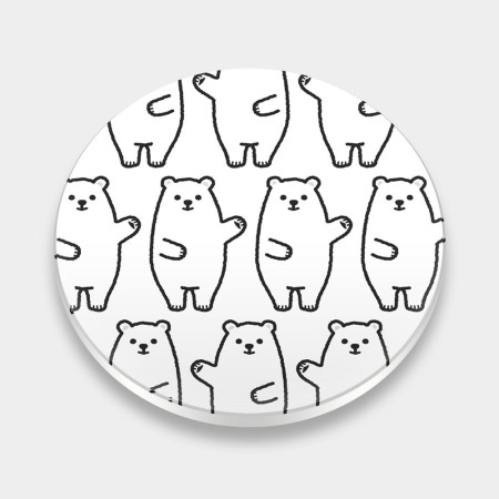 客製化文字 白熊