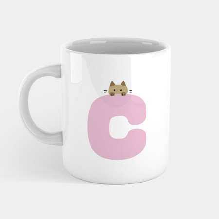 貓咪英文字母C 貓咪英文字母C