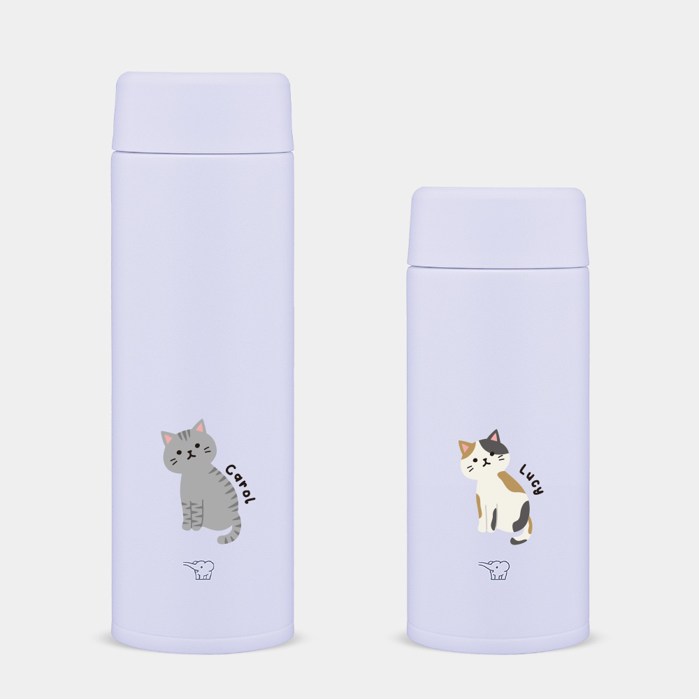 坐姿貓咪 客製化英文名