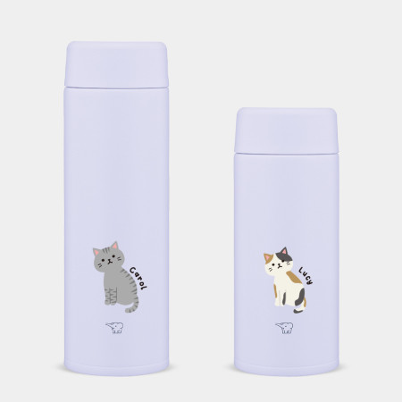 坐姿貓咪 客製化英文名