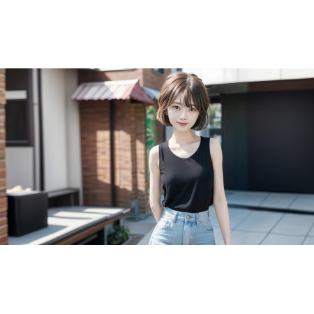 使用 Youcam AI 擴展照片尺寸